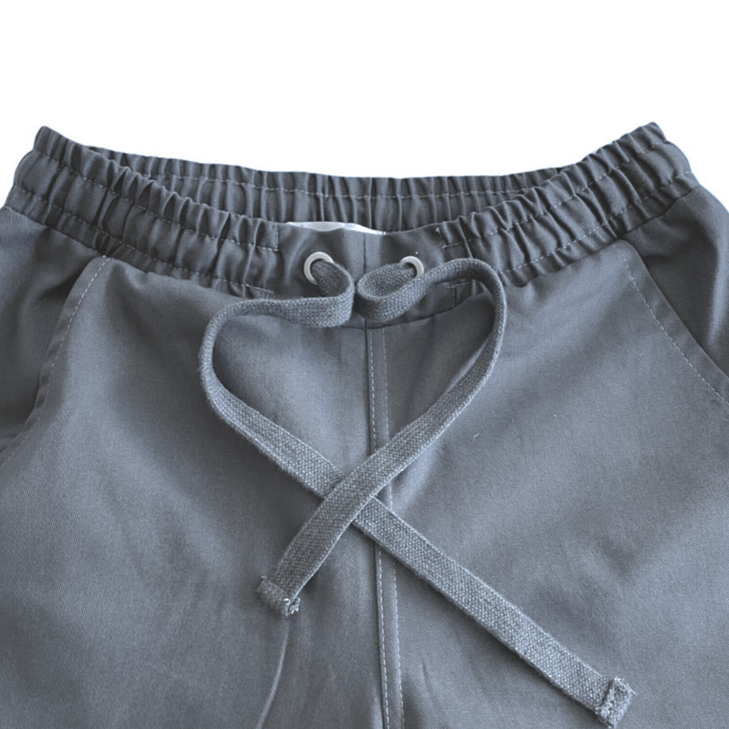 Junior Girls Army Green Cotton Cargo Pants - Modest Streetwear