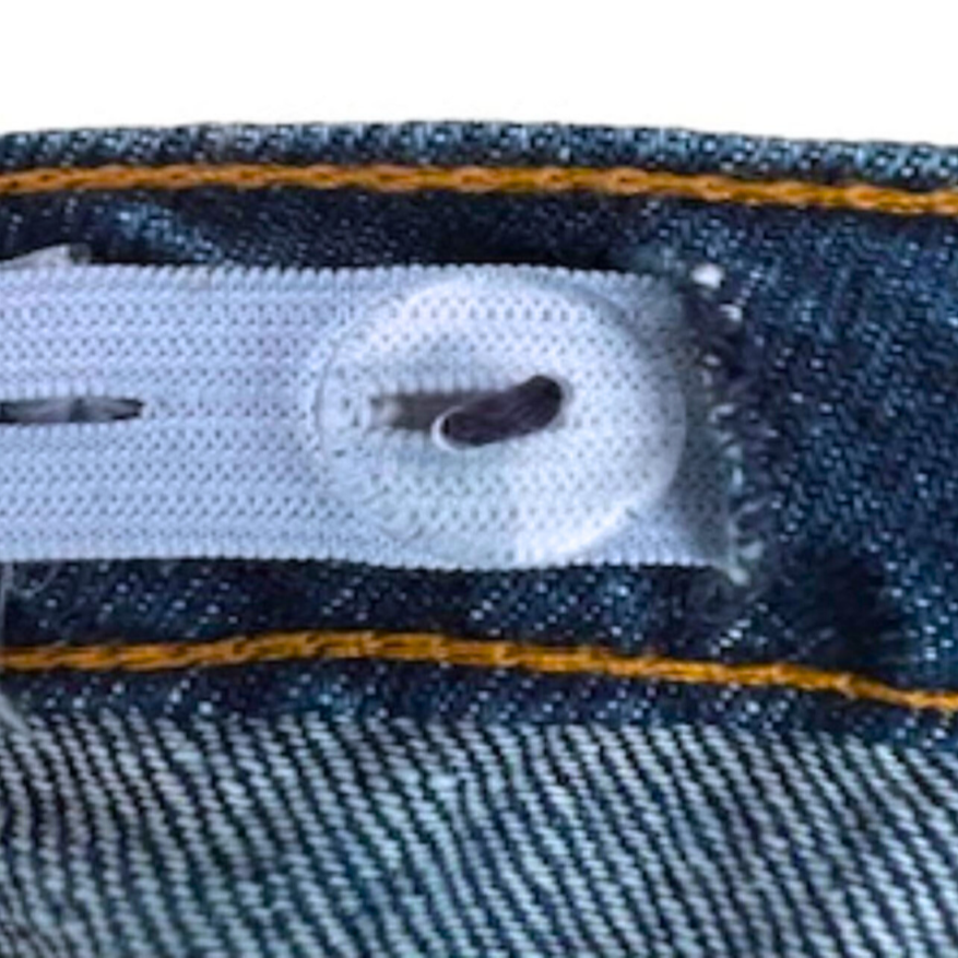 Girls Adjustable Waist Wide Leg Blue Jeans - Modest Denimwear for Teens & Tweens