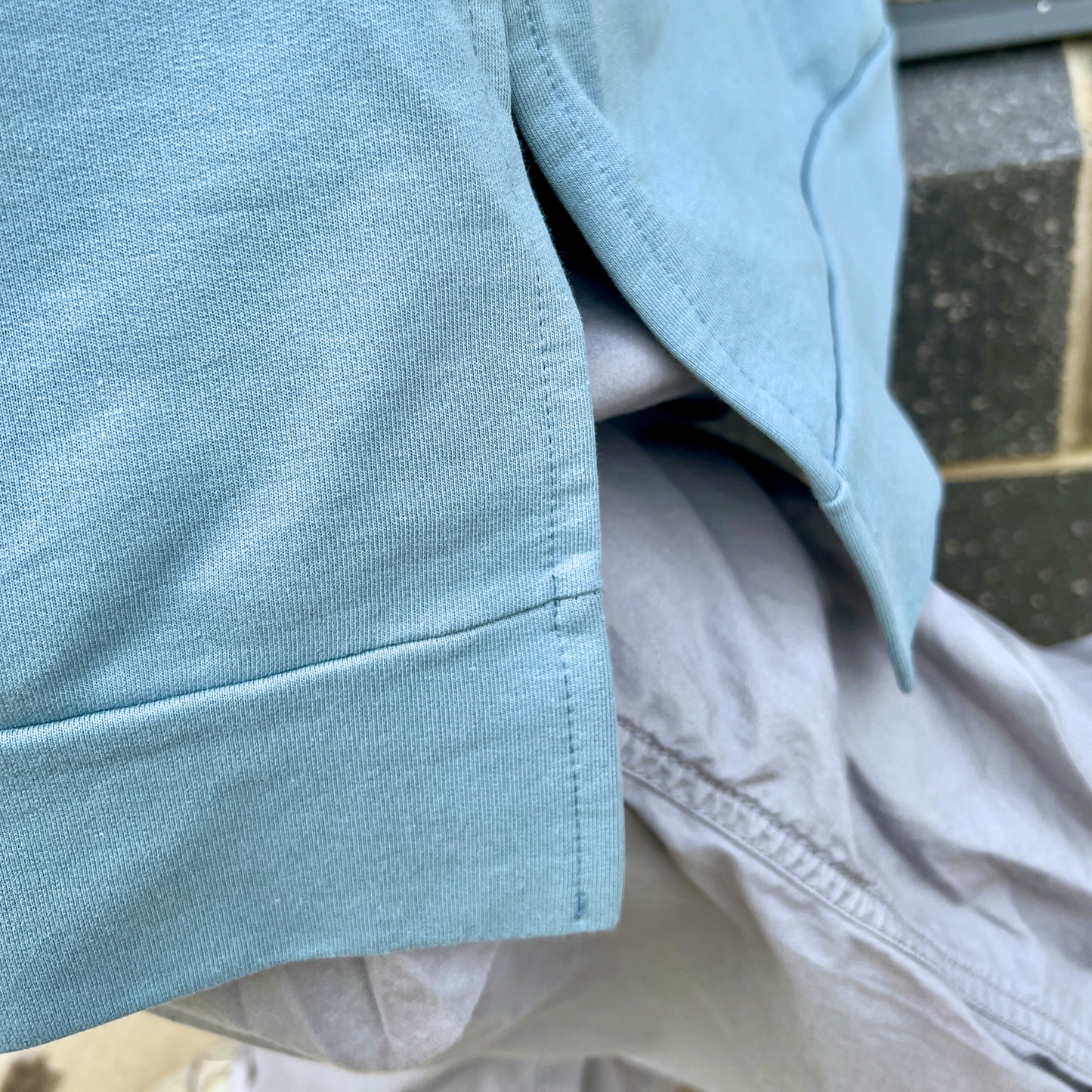 Girls Trendy Light Blue Long Sleeve Tunic - Modest Casualwear for Teens & Tweens